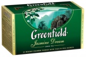 Greenfield зеленый с жасмином, 25 пакетиков