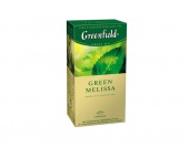 Greenfield зеленый с мелиссой Green Melissa, 25 пакетиков
