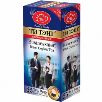 Ти Тэнг черный "Для бизнесменов", 25 пакетиков