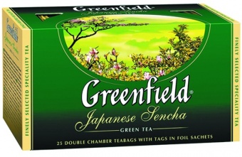 Greenfield черный Japanese Sencha, 25 пакетиков