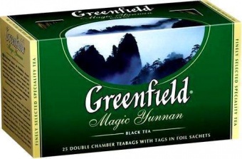 Greenfield черный Magic Junnan, 25 пакетиков