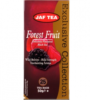 Джаф «Лесные Ягоды» (Forest fruit), черный, 25 пакетиков