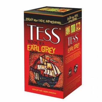 Тесс черный Erl Grey, 25 пакетиков
