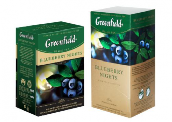 Greenfield черный Blueberry nights, 25 пакетиков