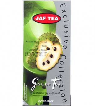 Джаф «Экзотические фрукты» (Exotic fruit), зеленый, 25 пакетиков
