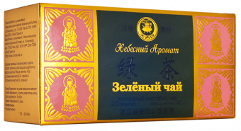 Чай " Небесный аромат" зеленый в пакетах 20 шт.