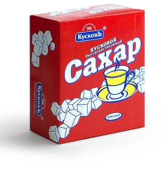 Сахар кусковой «Кусковъ», 500 гр. 90 кусочков